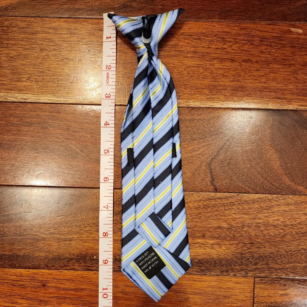 Boys 10 inches clip-on tie - Picture 2 of 3